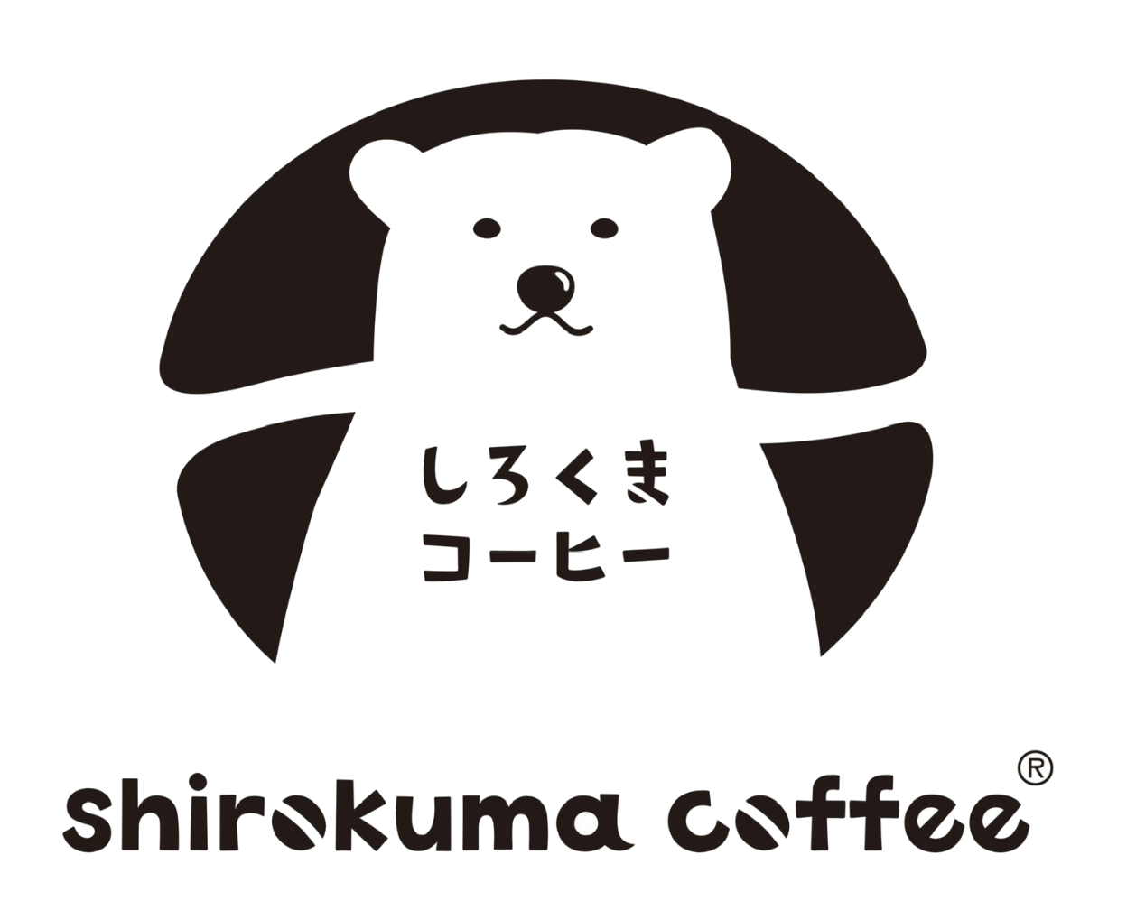 しろくまコーヒー（shirokuma coffee）ロゴ